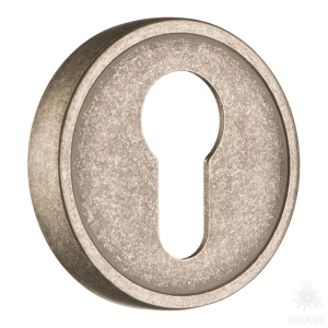 RO14Y OSM ROSET Накладка с цилиндрическим отверстием для ключа, старое серебро