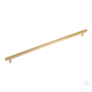 8767 0416 GL-GL Ручка скоба, глянцевое золото 416 мм