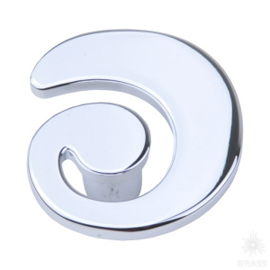 1031.0040.026 Ручка кнопка, глянцевый хром