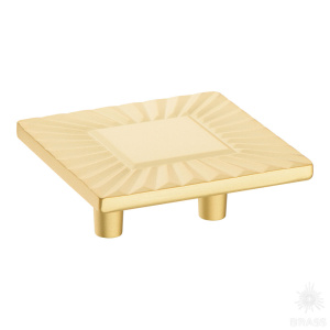 4205 032PC35 Ручка кнопка, матовое золото 32 мм