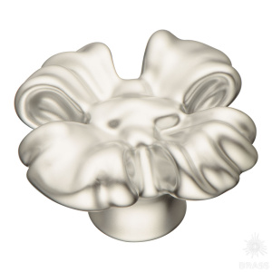 6505 Г1S Ручка кнопка Крестик композит, серебро