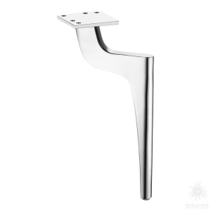 1460 0250 Chrome Опора мебельная ZARIF, глянцевый хром 250 мм