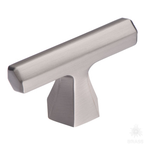 4108 001MP08 Ручка кнопка, сатинированный никель