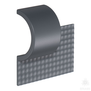 AT 101.32.64 ATIPICA Ручка скоба, серый 32 мм