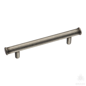 4219-33 Ручка скоба современная классика, старое серебро 96 мм