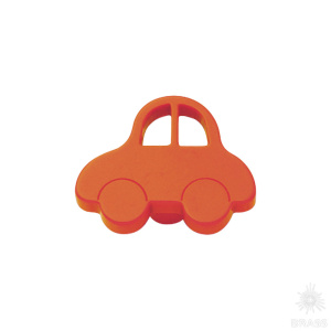 603RJ Ручка кнопка детская, машина красная