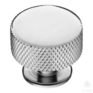 1820 Chrome Ручка кнопка, глянцевый хром