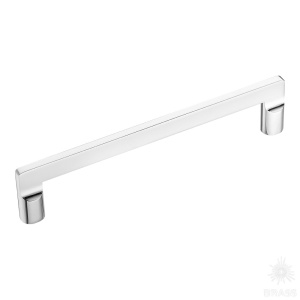 9393 0160 CR Ручка скоба, глянцевый хром 160 мм