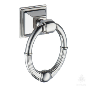 3191 0045 PN-PN Ручка кольцо, глянцевый никель 