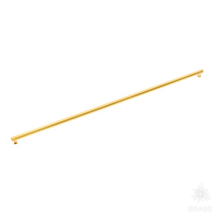 252022-003-18-832 Ручка скоба, глянцевое золото 832 мм