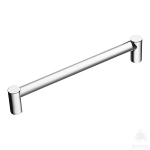 BU 016.160.07 Ручка рейлинг, глянцевый хром 160 мм