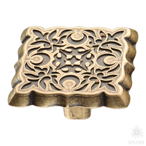 477025MP10 Ручка кнопка, старая бронза