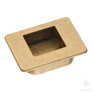 4857-22 Ручка врезная, старая бронза