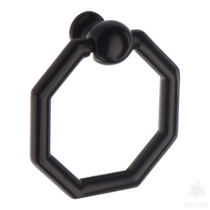 3170 0050 AL6-AL6 Ручка кольцо, чёрный