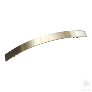 212192MP08 Ручка скоба модерн, сатинированный никель 192 мм