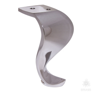 5080.0150.026 Опора мебельная, глянцевый хром (FL-04C)