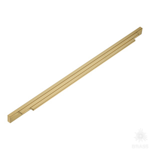 9429 0512 GB Ручка накладная, матовая латунь 512 мм