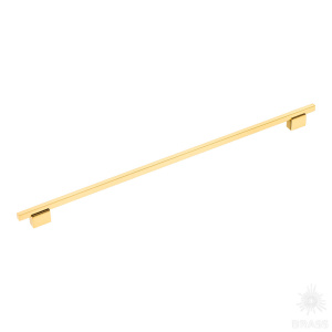 2552-003-480 Ручка рейлинг, глянцевое золото 480 мм