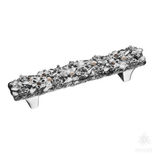 01.96 MO07 Ручка скоба "Bouquet", глянцевый хром 96 мм