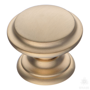 8462-020 Ручка кнопка, матовая латунь