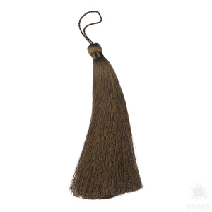 9703 Декоративная кисть цвет PF739 (Тёмно коричневый), отделка PF739