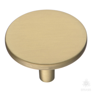 4137 001MP35 Ручка кнопка, матовое золото