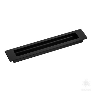 1229 160MP24 Ручка врезная, чёрный 160 мм