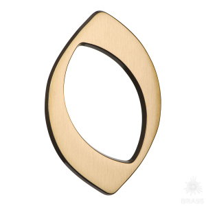 700500-0000379 Номер на дверь, цифра "0", латунь