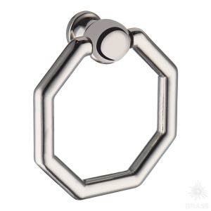 3170 0050 PN-PN Ручка кольцо, глянцевый никель