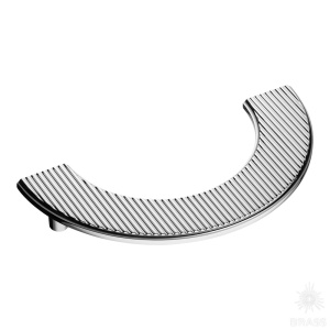 1197 128MP02 Ручка скоба, глянцевый хром 128 мм