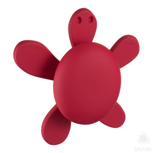 456025ST09 Ручка кнопка детская, черепаха красная