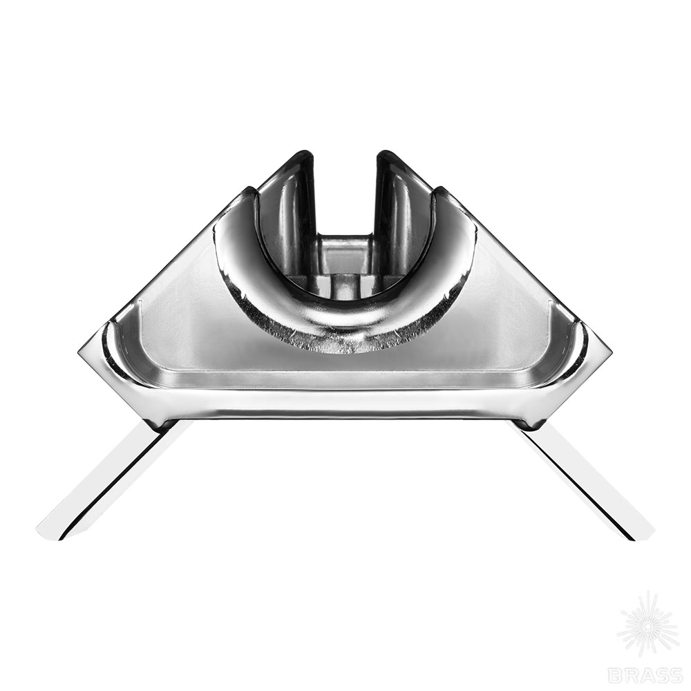 2394 Chrome Baza Коннектор для мебельной опоры CRUZ, глянцевый хром