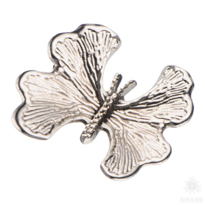 KELEBEK SMALL-51 Ручка кнопка современная классика, глянцевый никель