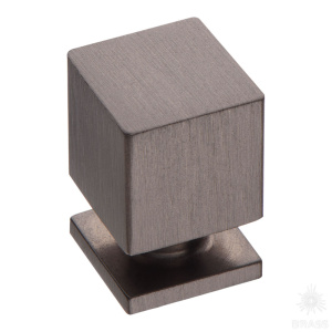 1954 0014 BBN Ручка кнопка, чёрный матовый никель