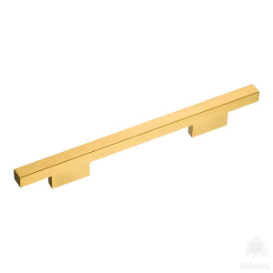 7345 0192 GLB-GLB Ручка скоба, матовое золото 192 мм