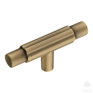 15.299.00.04 Ручка кнопка, состаренная латунь