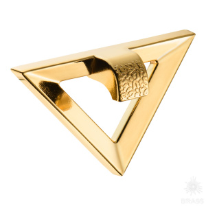 7430.032 Gold Ручка скоба, глянцевое золото 32 мм