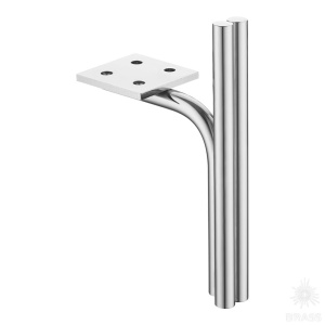 KAX-7002-0150-A01 Опора мебельная, глянцевый хром