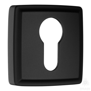 9164 MP24 CYLINDER ROSETTE Накладка с цилиндрическим отверстием для ключа, чёрный (комплект 2 шт)