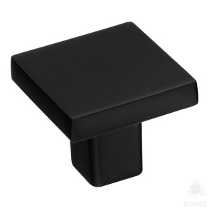 82-Matt Black Ручка кнопка, чёрный