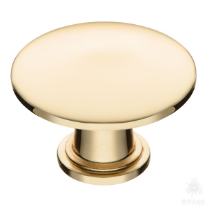 5550 Light Gold Ручка кнопка, глянцевое золото