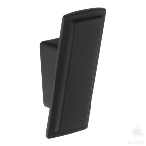 7104 010MP24 Крючок мебельный, чёрный