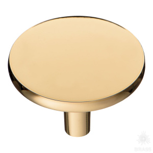 4137 001MP11 Ручка кнопка, глянцевое золото