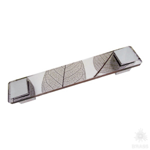 Z1600030 Ручка скоба с внутренней вставкой из листвы 160 мм