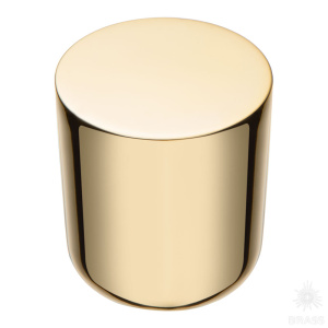 8161-100 Ручка кнопка, глянцевое золото