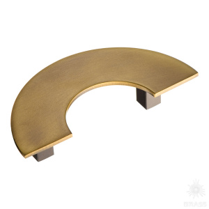 07620-013-R15x4-96 Ручка скоба, состаренная латунь 96 мм