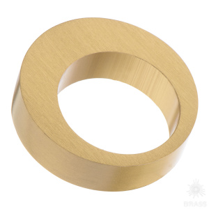 6530 0040 BB Ручка кольцо, матовое золото 16 мм