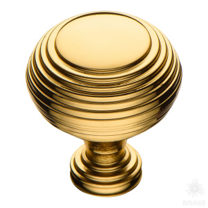 1937 0032 GL Ручка кнопка, глянцевое золото 