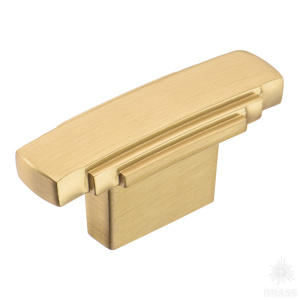 4215 0016 BB Ручка кнопка, матовое золото 16 мм