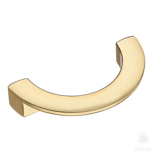 5430 Gold Ручка скоба, глянцевое золото 96 мм